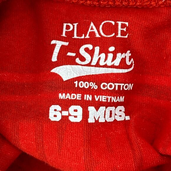 Place Caution construction t-shirt 6-9 months - Picture 5 of 6